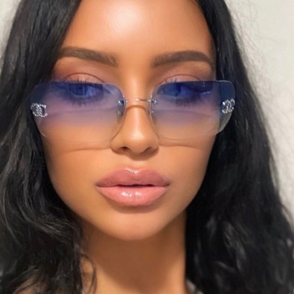 CHANELカタログ ジャケット - エンブロイダリー コットン 、ネイビーブルー